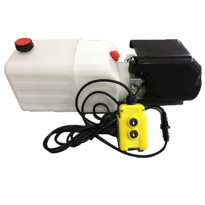DC 12V Motor Horizontal Single Acting  Mini Hydraulic Power Packs for Dump Trailer