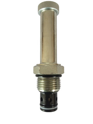 Normally Closed Hydraulic Solenoid Valve , 2 Way 2 Position Solenoid Valve