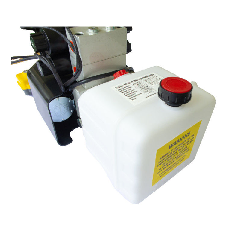 DC 12V 1.6Kw Double Acting Hydraulic Power Unit With Remote Control For Sanitation Vehicle Agricultural Vehicle