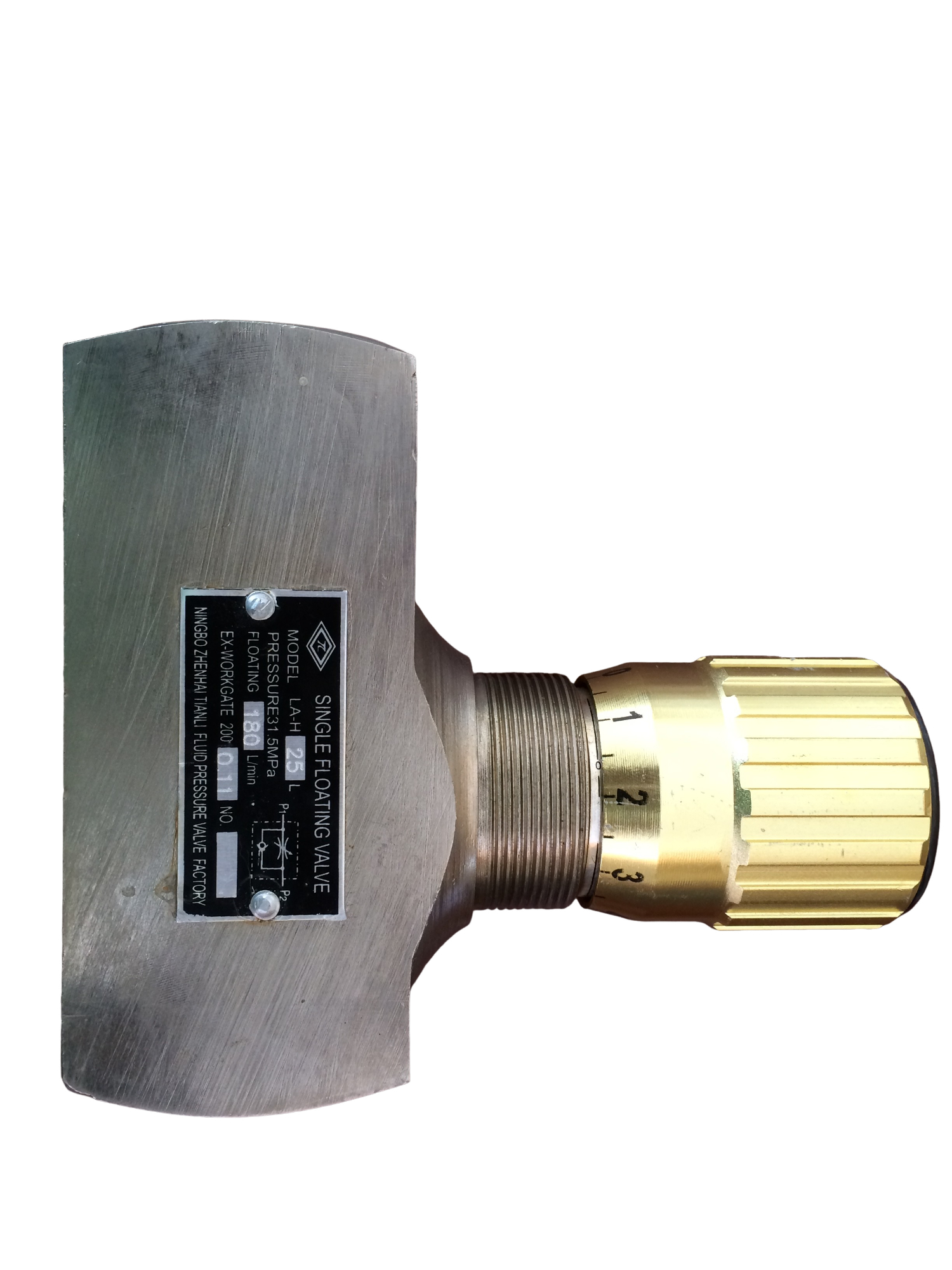 LA-H25L Electric Hydraulic Flow Control Valve , Hydraulic Spool Valve